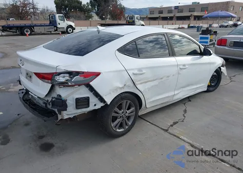 2018 Hyundai Elantra Sel из США, поврежденный, VIN 5NPD84LF8JH346822